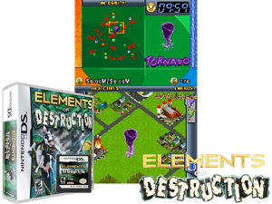 Elements of Destruction (Europe) (En,Fr,De,Es) Cover
